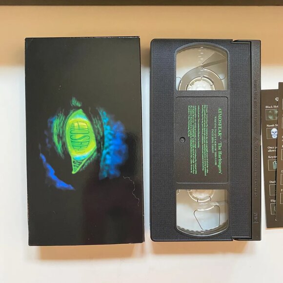 Atmosfear The Harbingers Video Board Game VHS Nightmare 1995 Missing 2 Cards - Picture 4 of 8